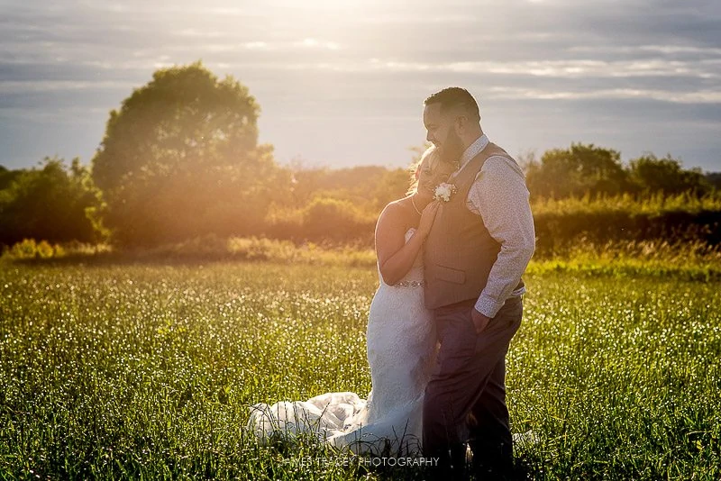 low sun at beeston manor wedding