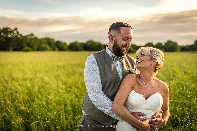 beeston manor wedding couple laughing