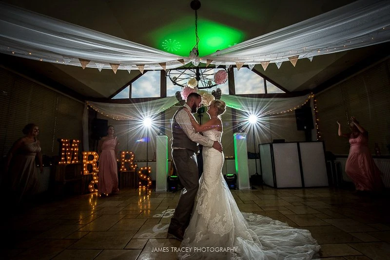 wider angle of first dance