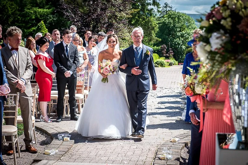 bride at eaves hall