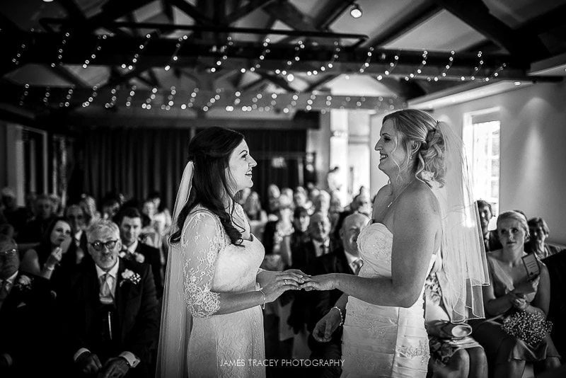 same sex wedding at castlefield rooms