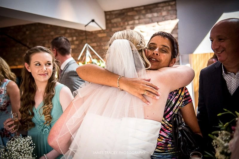 wedding hugs