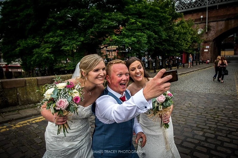 wedding selfie