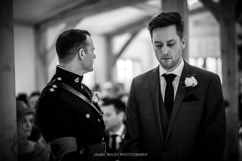 nervous groom