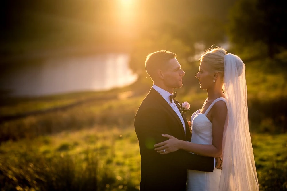 sunset couple photos at upper house hayfield