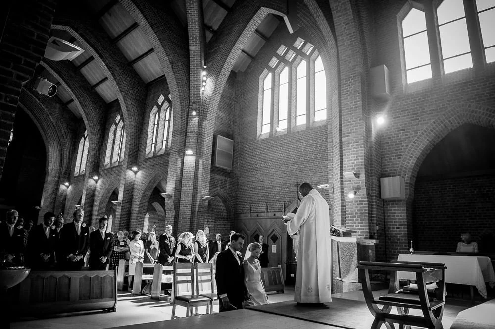 blessing in hale barns church