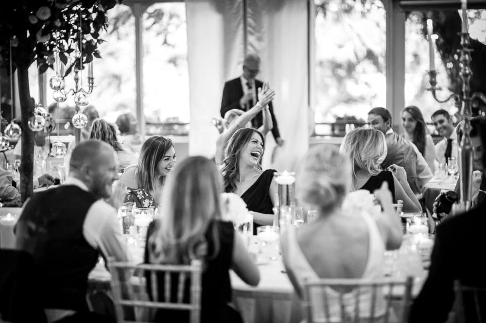 laughter at father of the bride speech