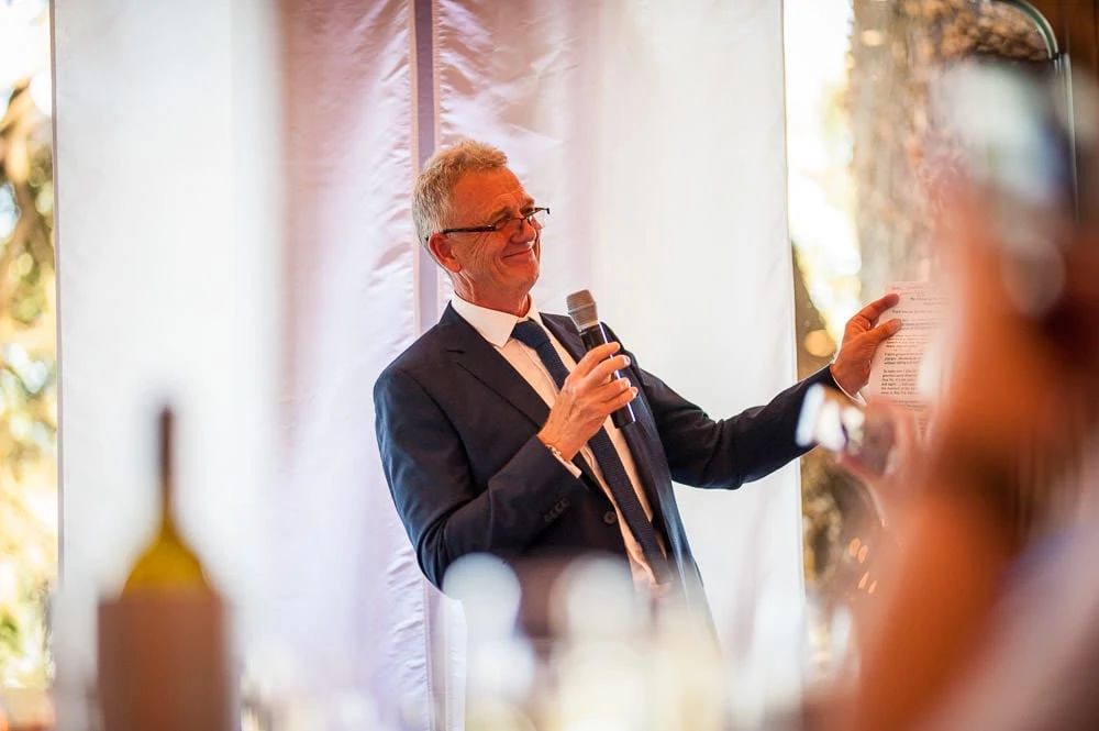 father of the bride speech at the mere