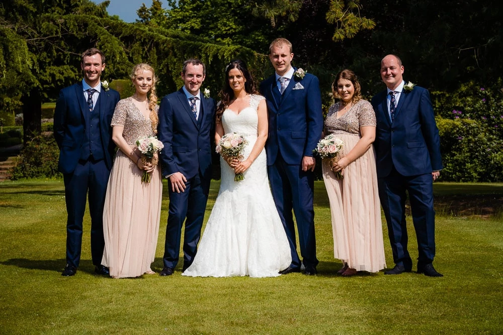 group photo at mottram hall
