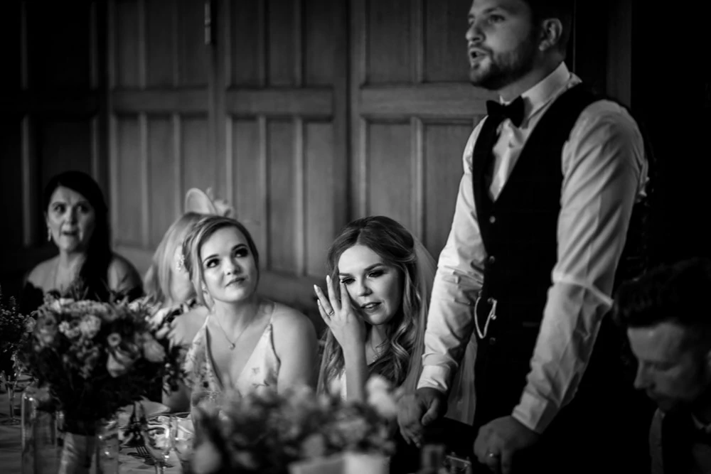 emotional bride