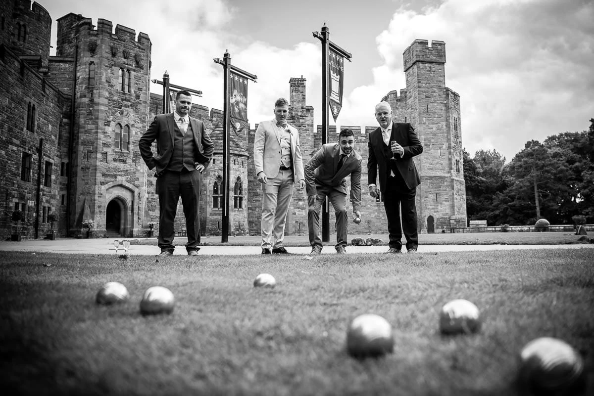 garden games at peckforton castle