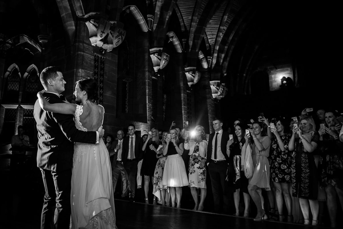 peckforton castle first dance photo