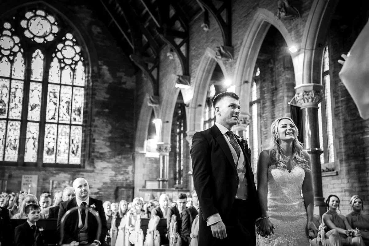wedding service before mitton hall wedding