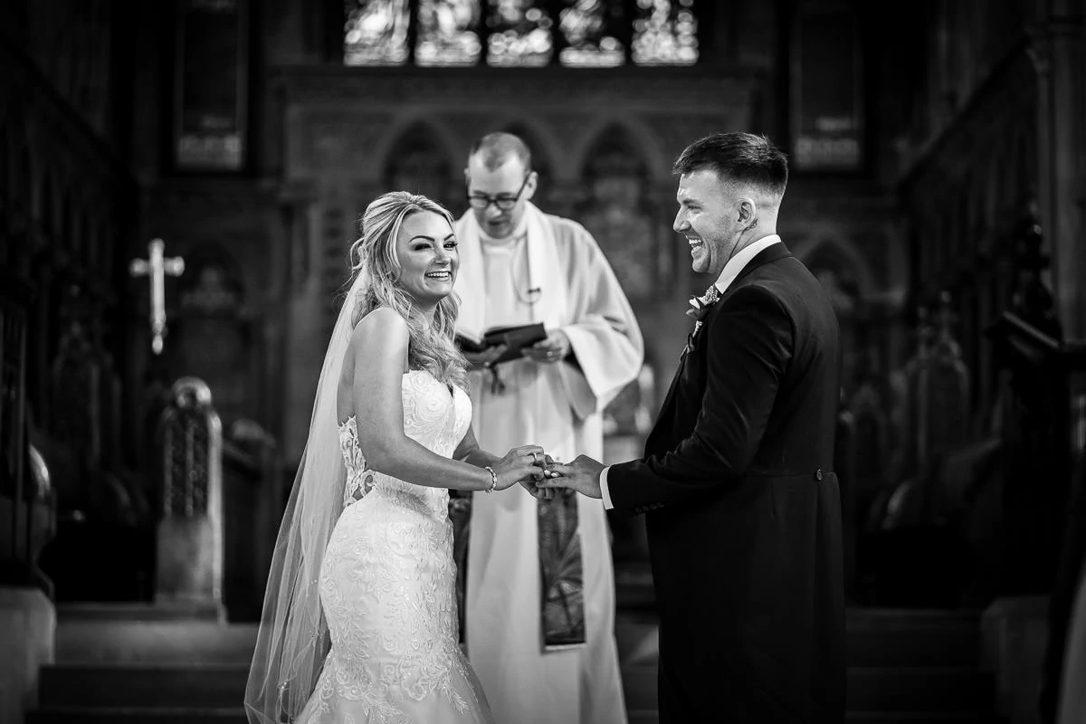 exchange of wedding rings