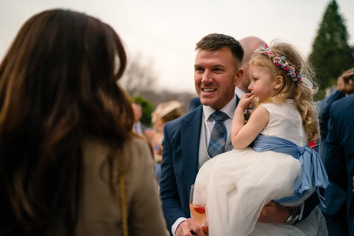 groom and his daughter