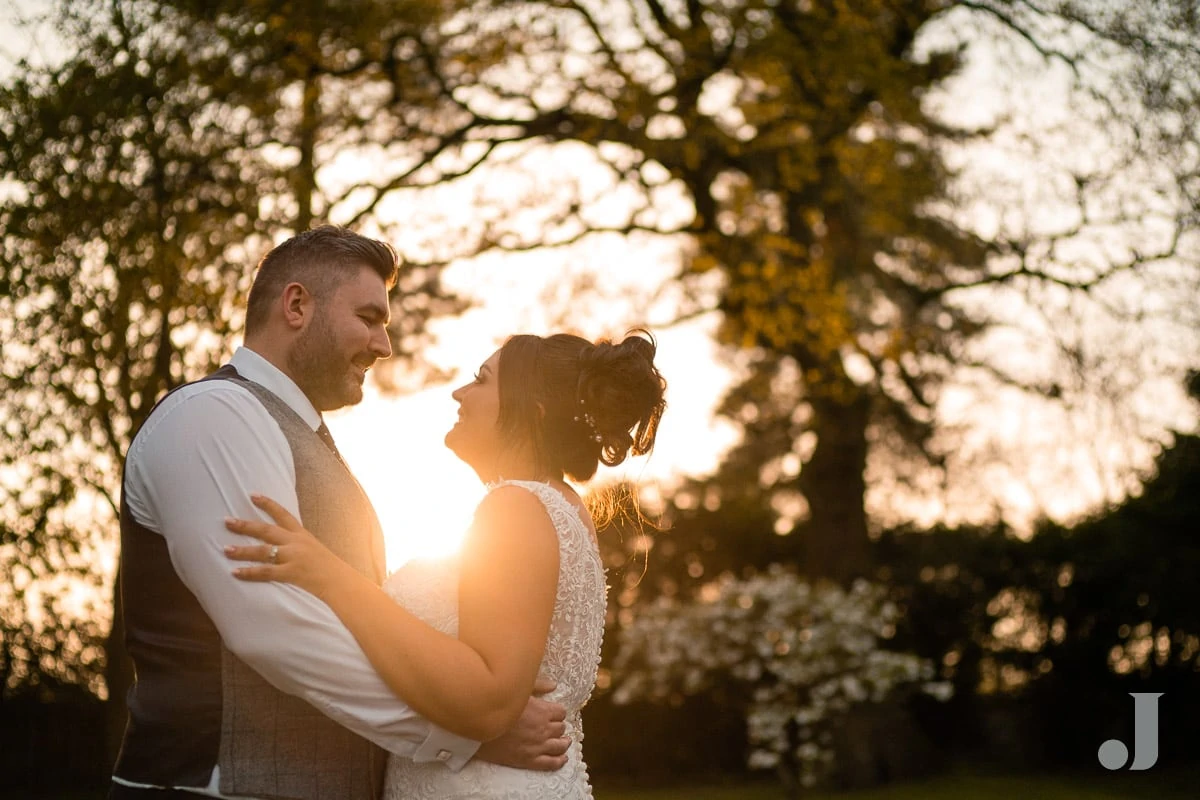 sunset photos at Colshaw Hall