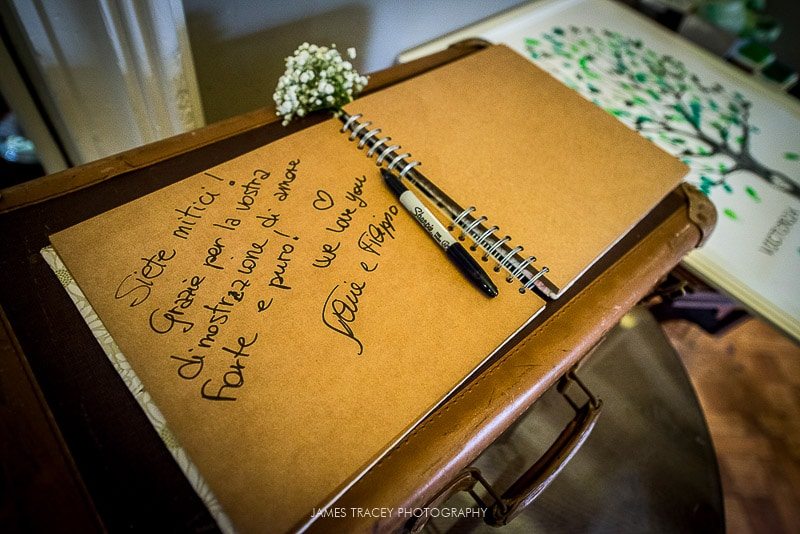 wedding guest book