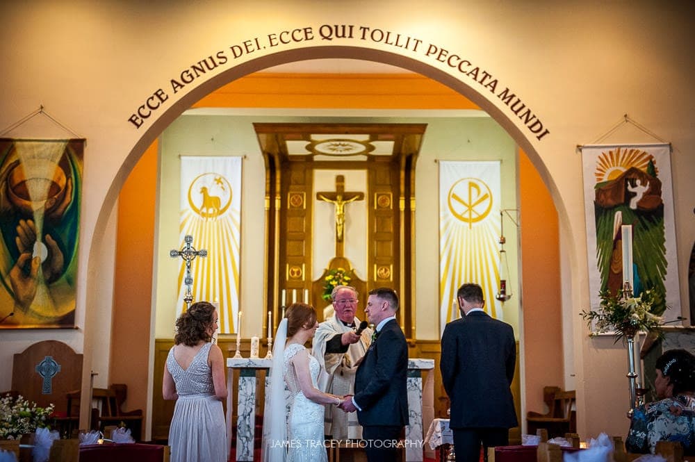 wedding in a church