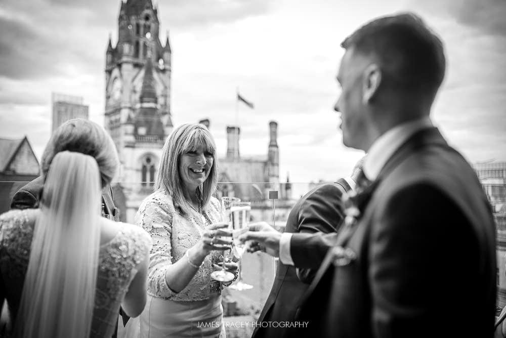 wedding guests at king street townhouse