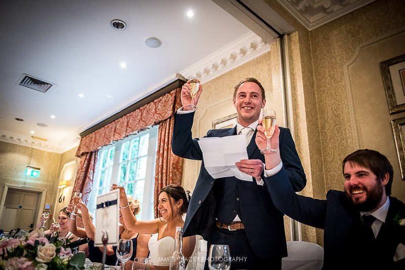 groom toast