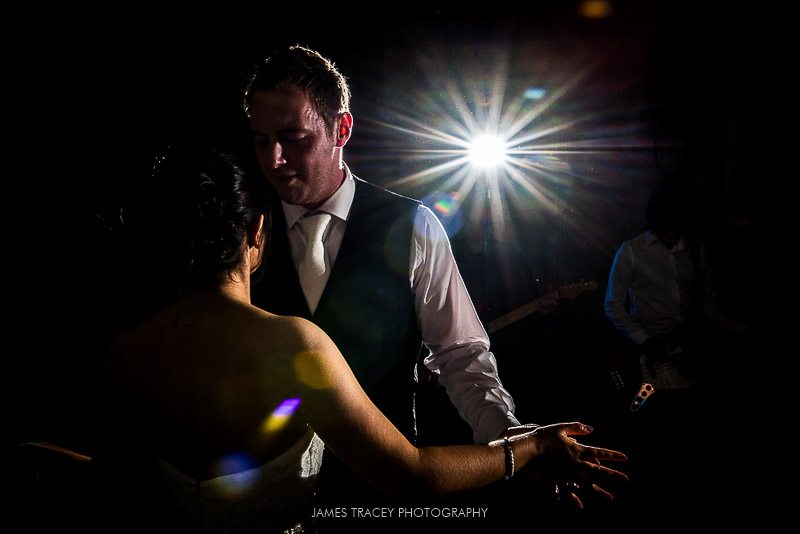 wedding first dance at wood hall