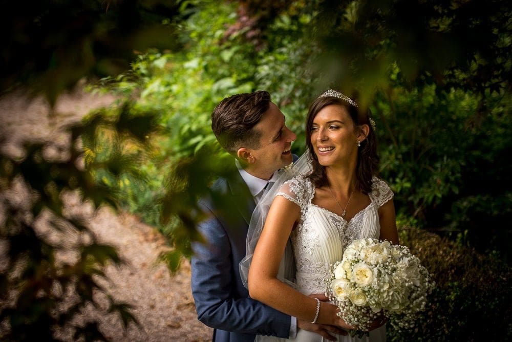 wedding at eaves hall