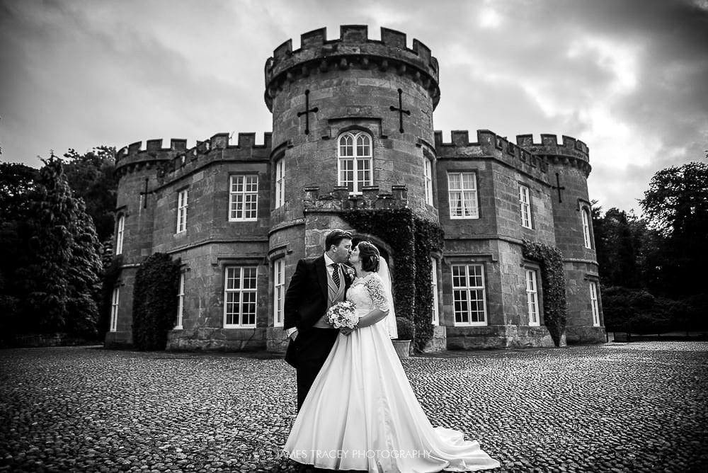 bride and groom outside the citadel