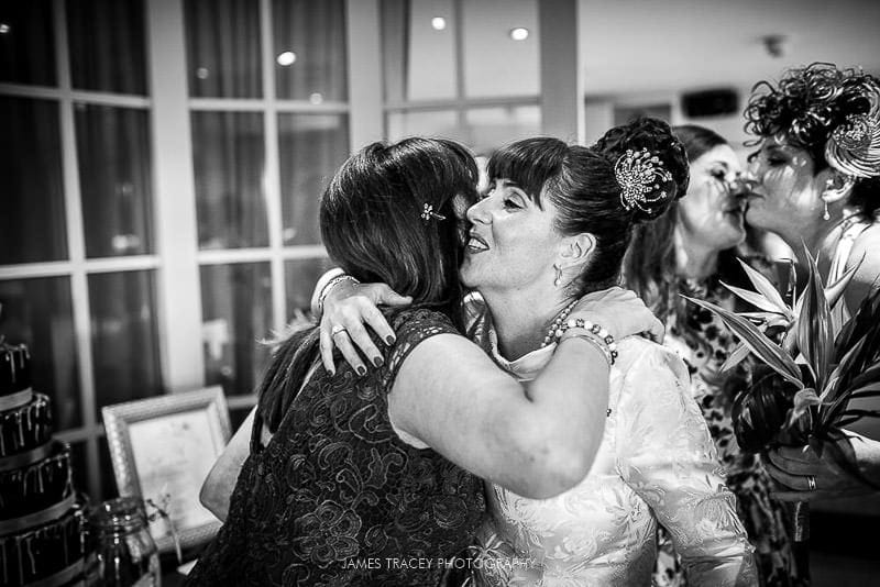 more hugs at a wedding