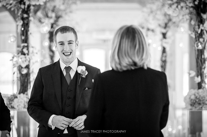 nervous groom at colshaw hall 