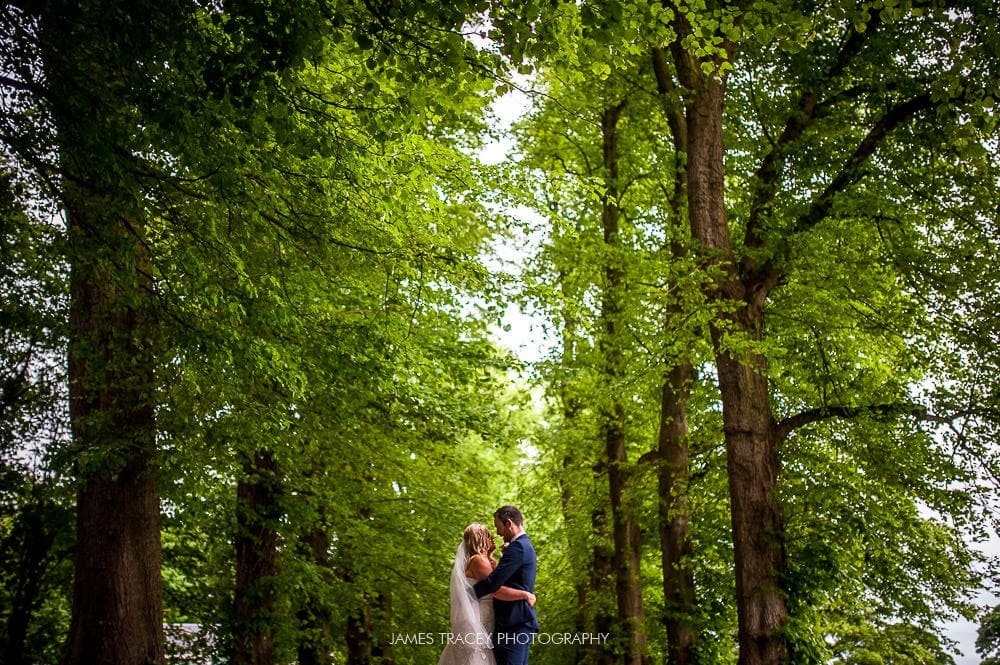 wide angle wedding photography at mottram hall