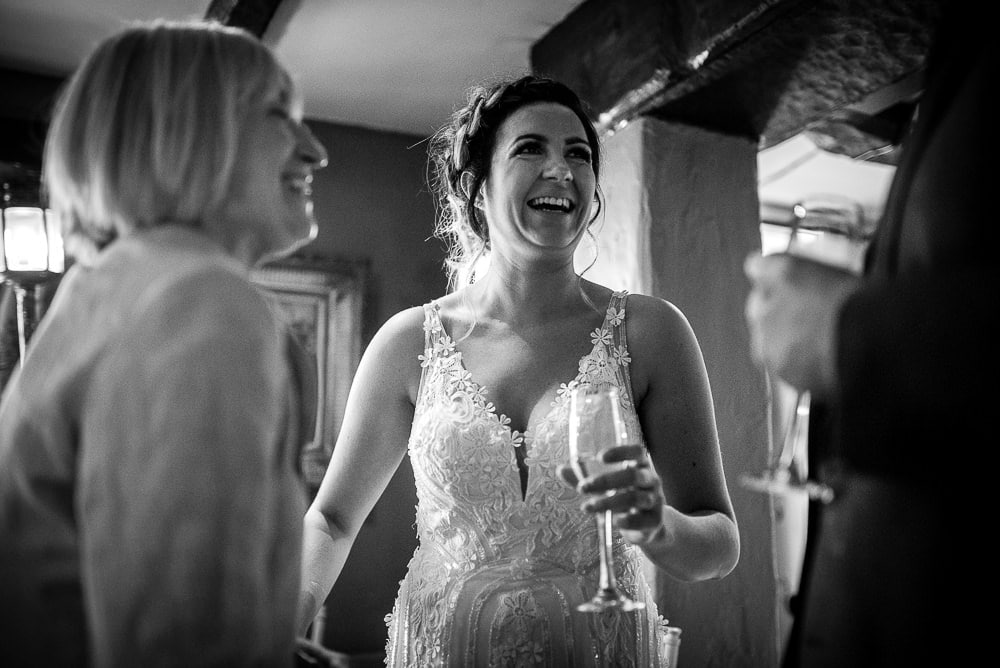 laughing bride at swettenham arms