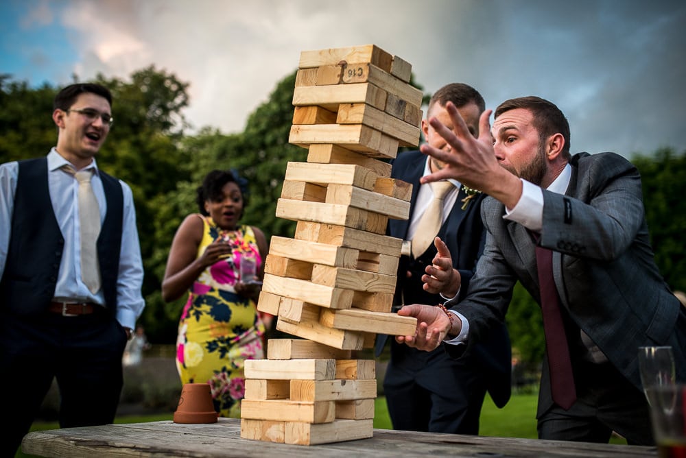 jenga falling over