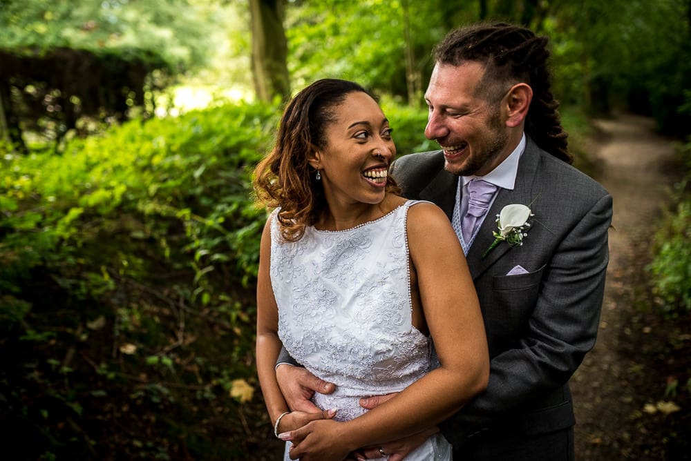 portrait photos of couple at eaves hall