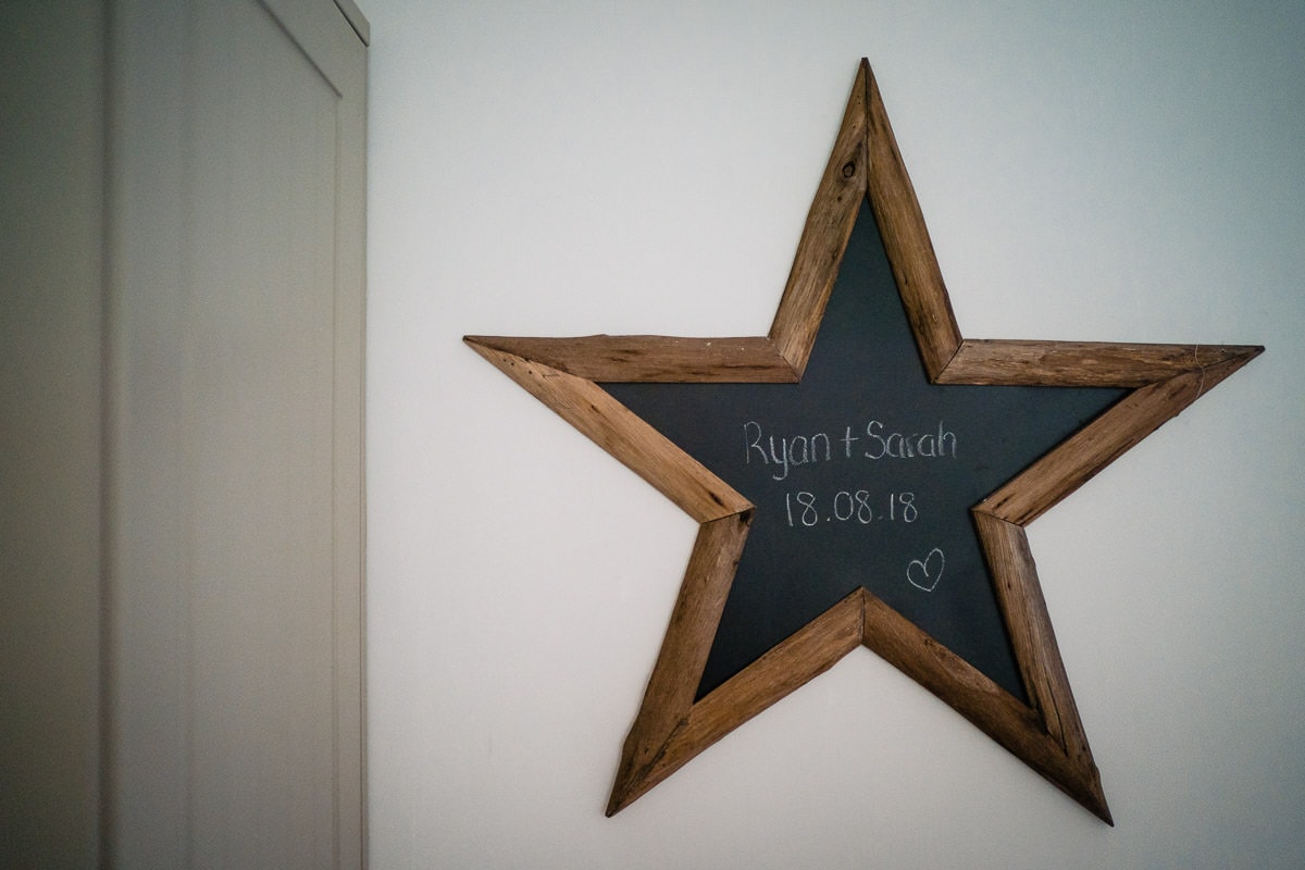 star chalk board