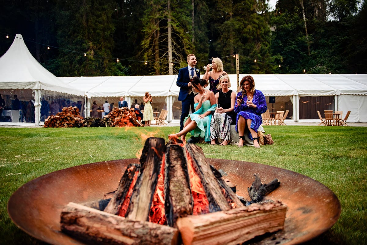 fire pits at gisburn park estate