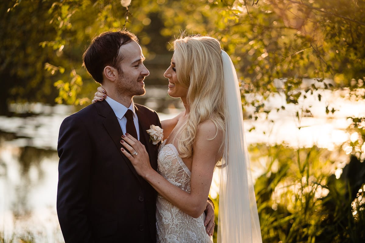 beautiful couple photo at gilpin lake house wedding