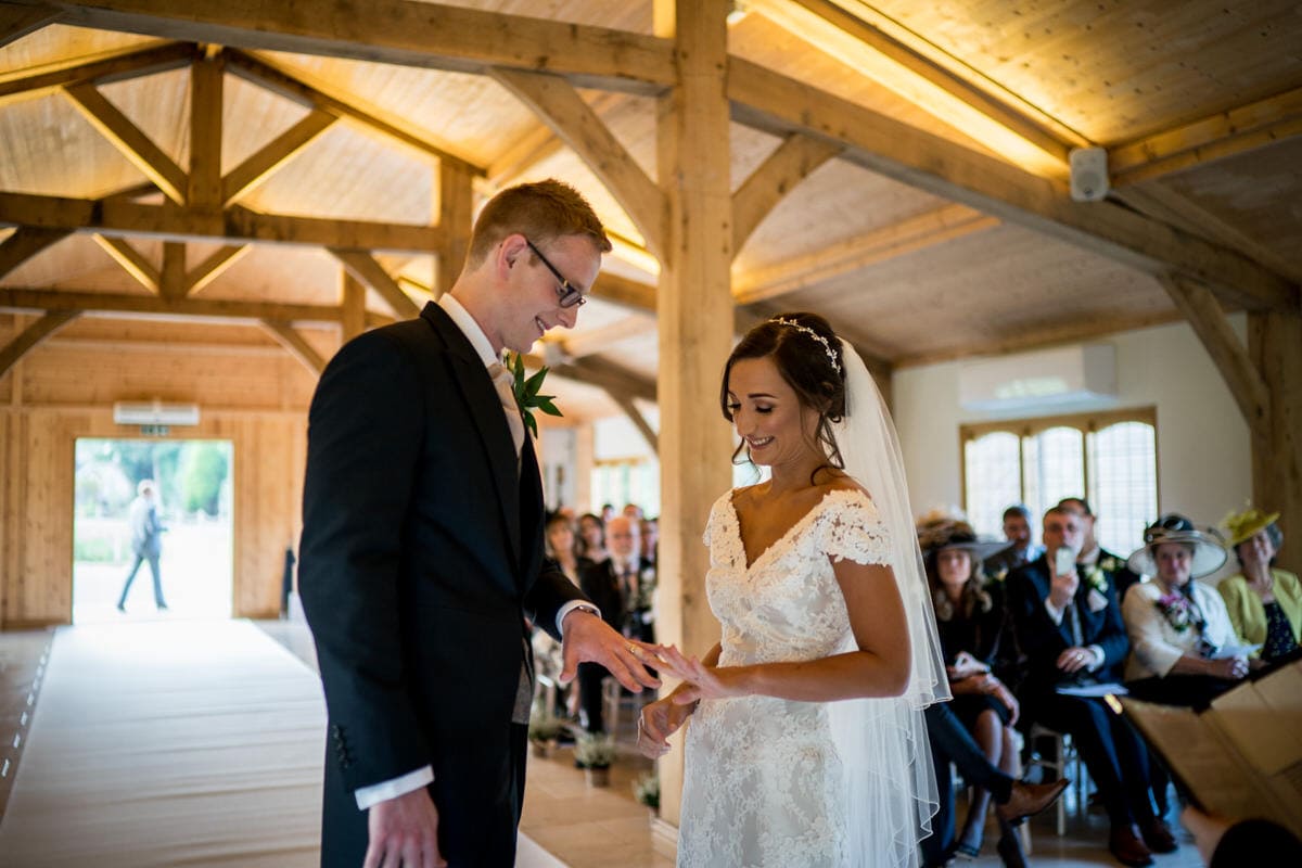 exchange of wedding rings