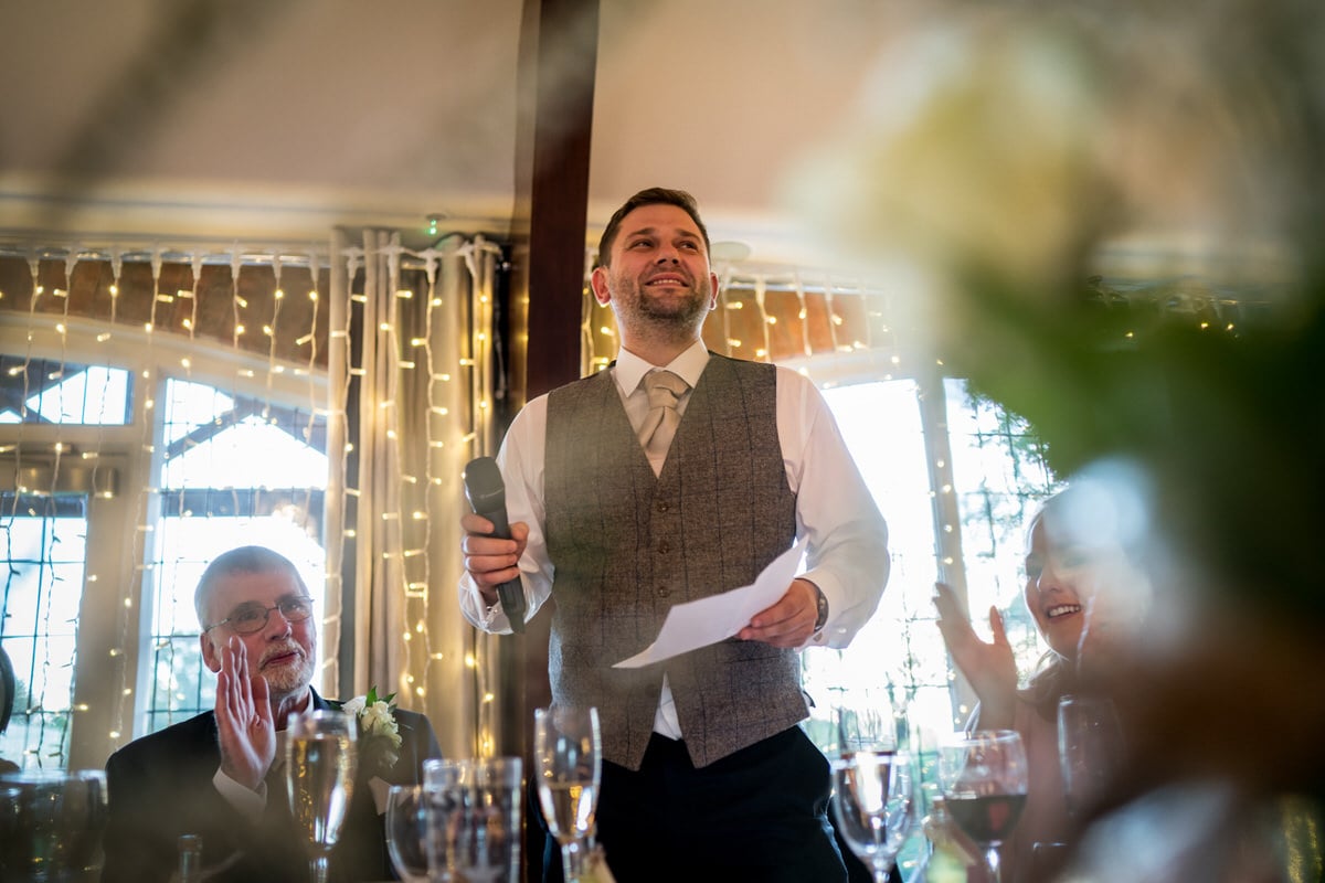 best man speech at colshaw hall