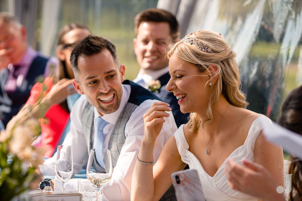 laughing bride at the holford estate