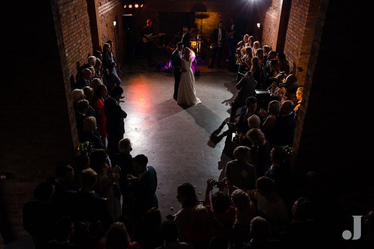 high wide of first dance at the holford estate